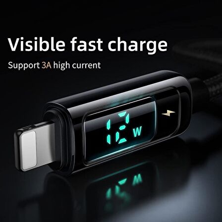 Mcdodo CA-8810 20W Dijital Göstergeli Type-C TO Lightining Pd-data Şar