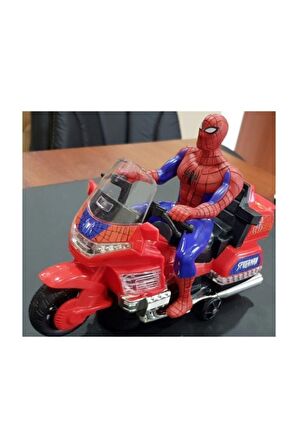 Örümcek Adam Spiderman Robot Işıklı Sesli Motor Oyuncak