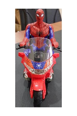 Örümcek Adam Spiderman Robot Işıklı Sesli Motor Oyuncak