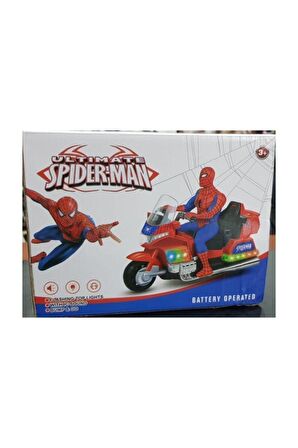 Örümcek Adam Spiderman Robot Işıklı Sesli Motor Oyuncak