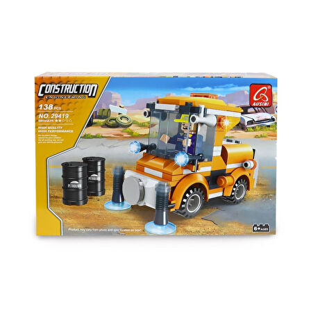 Amz. 29419 Ausini, İnşaat Seti, 138 Parça, +6 yaş