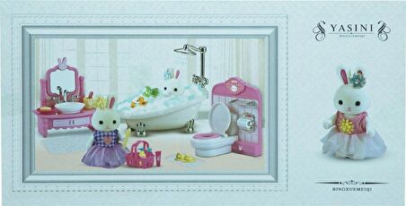 Bay Dreamy Mini Tavşan Büyük Banyo Oyun Seti̇