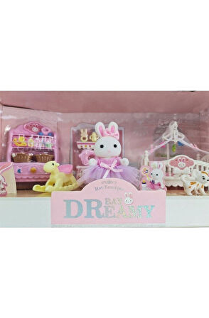 Bay Dreamy Mini Tavşan Bebek Odası Oyun Seti̇