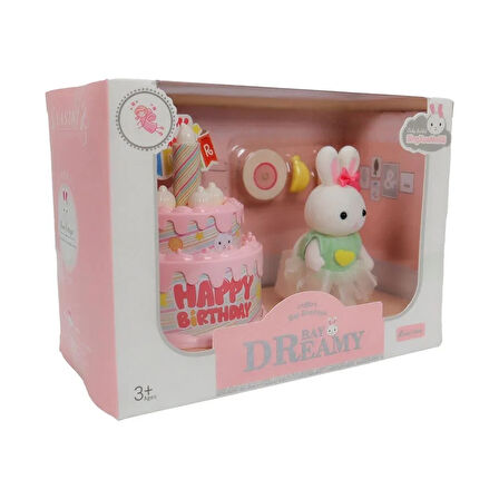 Bay Dreamy Mini Tavşan Doğum Günü Pastası