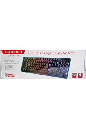 Carbon Ck-800 Led Backlight Keyboard Oyuncu Klavyesi