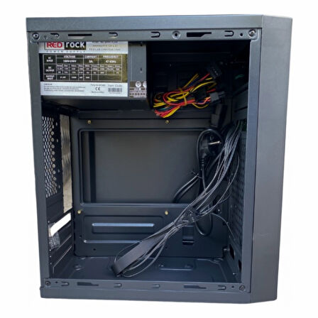 Redrock M317BB 300W USB 2.0 mATX Mini Tower Siyah Kasa
