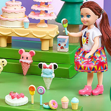 Sparkle Bella Princess Eğlenceli  2 Katlı Mağaza Seti