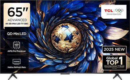 TCL 65Q6C 65'' MiniLed 4k Google Tv, HDR10+