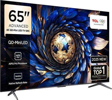 TCL 65Q6C 65'' MiniLed 4k Google Tv, HDR10+