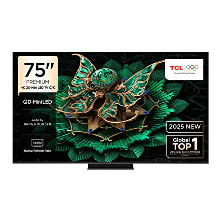 TCL 75C7K 4K UHD QD-MINILED 75" 144HZ GOOGLE TV