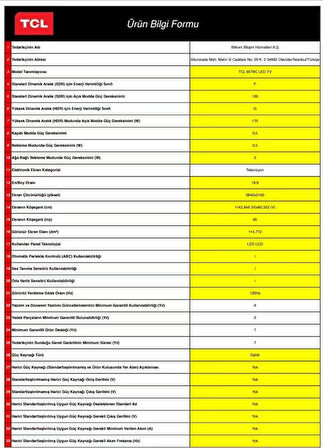 TCL 65T8C 65 İnç QLED 4K Google TV – 144Hz Yenileme Hızı, HDR10+ & Dolby Vision IQ Destekli Akıllı Televizyon