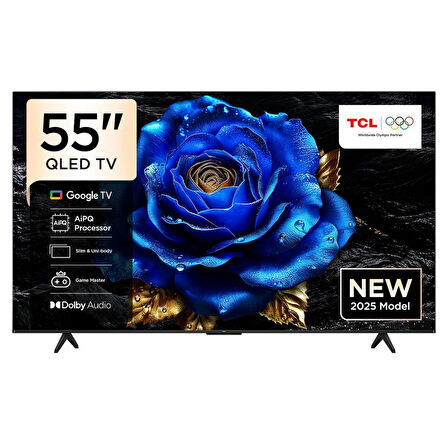 TCL 55T6C 55” 4K QLED GoogleTV – Dolby Vision, HDR10+, Smart TV