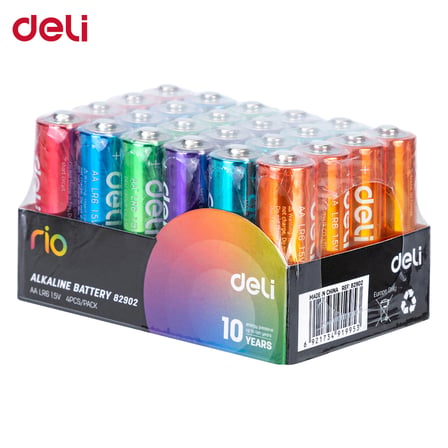 Alkalin Pil AA/LR6 4’lü Paket – Uzun Ömürlü, 10 Yıl Enerji Koruma, Cıva