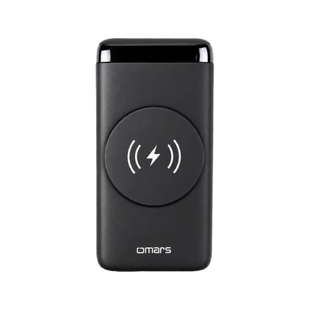 Omars 20W 10000mAh Kablosuz Şarj Powerbank LED Göstergeli USB Type-C ve Magsafe Uyumlu