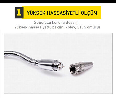DUOYI DY5750B Soğutucu & Buzdolabı & Havalandırma Gaz Kaçak Dedektörü