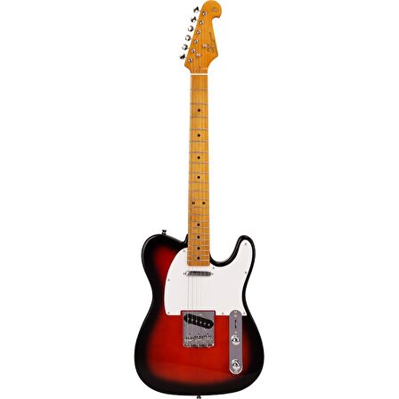 SX STL50+ 2TS Telecaster Elektro Gitar (KILIF+ASKI+JAK+ PENA)