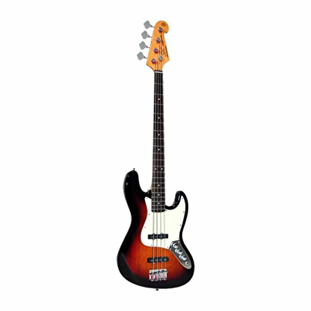 SX SJB62+/3TS Bas Gitar (3-Tone Sunburst)