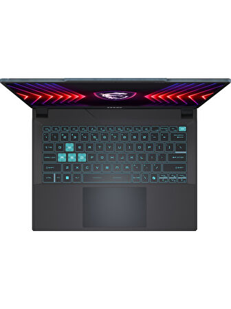 Msı Cyborg 14 Intel Core I7 13620H 16GB 512GB SSD RTX4050-6GB Windows 11 Pro 14" Fhd+ 144Hz Taşınabilir Bilgisayar A13VE054XTRWP01 + Zetta Çanta