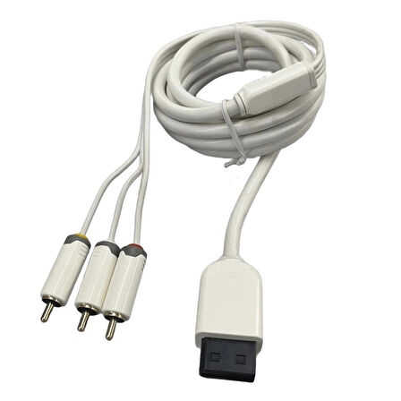 PMM275-0200 WII Konsolu için / 3RCA RCA Ses Kablosu