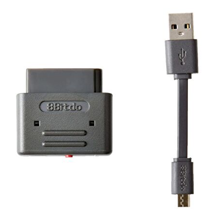 8Bitdo Kablosuz Bluetooth Alıcısı Adaptör Retro Receiver SNES SFC Gamepad Uyumlu