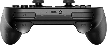 8Bitdo Pro 2 Bluetooth Controller Nintendo Switch Kablosuz Oyun Kolu , PC, macOS, Android, Steam & Raspberry Pi Black Edition