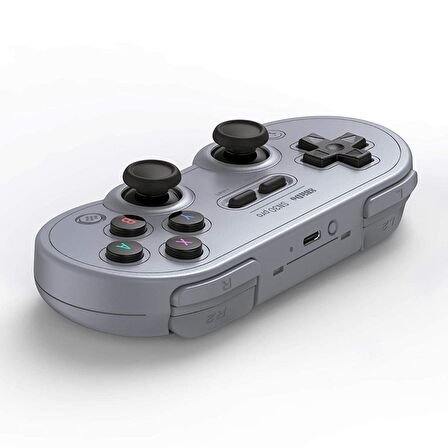 8Bitdo Sn30 Pro Bluetooth Kablosuz Oyun Kolu (Gray Edition) - Nintendo Switch Oled Lite