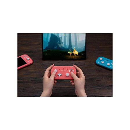 8Bitdo Lite 2 Bluetooth Gamepad Switch, Switch Lite, Android And Raspberry Pi Pembe