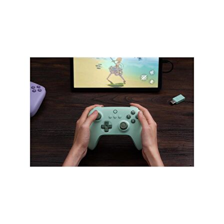 8Bitdo Ultimate C 2.4g Kablosuz Controller, Windows PC, Android, Steam Deck & Raspberry Pi Yeşil