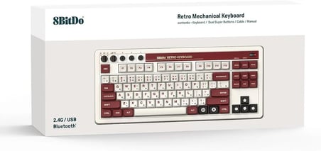 8BitDo Retro Fami Edition Mekanik Klavye
