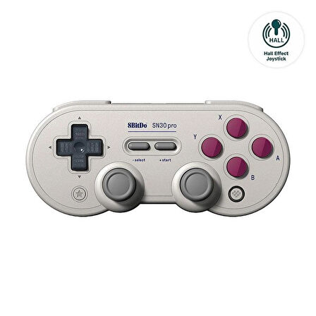 8Bitdo Sn30 Pro Bluetooth Kablosuz Hall Effect Oyun Kolu (G Classic Edition) - Nintendo Switch Oled Lite