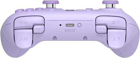 8Bitdo Ultimate 2C Kablosuz 2.4G Oyun Kolu PC Android Hall Effect Joystick Purple