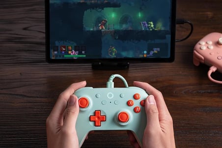 8BitDo Ultimate 2C Kablolu Oyun Kolu - Nane Yeşili