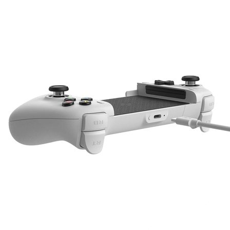 8Bitdo Ultimate Bluetooth Mobile Game Controller Beyaz Android Hall Effect Joysticks ve Hall Triggers