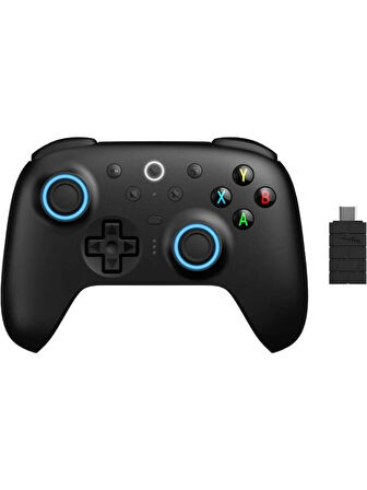 8Bitdo Ultimate 2 Kablosuz Oyun Kolu Windows & Android Uyumlu Hall Effect 2.4G Controller Siyah