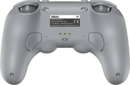 8Bitdo Pro 3 TMR Joystick Hall Effect Triggers Bluetooth Controller Nintendo Switch Kablosuz Oyun Kolu , PC, macOS, Android, Steam & Raspberry Pi Grey