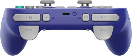 8Bitdo Pro 3 TMR Joystick Hall Effect Triggers Bluetooth Controller Nintendo Switch 2 Kablosuz Oyun Kolu , PC, macOS, Android, Steam & Raspberry Pi Purple