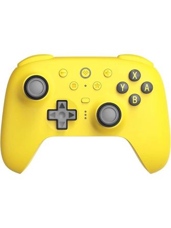 8BitDo Pro Controller Ultimate 2 Bluetooth Sarı Nintendo Switch 2 ve Windows Uyumlu , Şarj Dock TMR Joystick