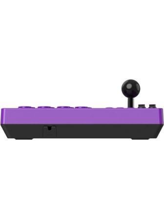 8Bitdo Arcade Stick Bluetooth Kablosuz Nintendo Switch /Switch 2, PC, Steam & Raspberry Pi Uyumlu (Mor)