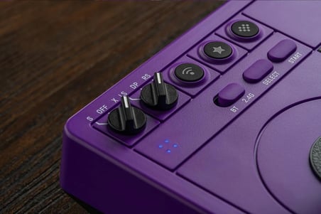 8Bitdo Arcade Stick Bluetooth Kablosuz Nintendo Switch /Switch 2, PC, Steam & Raspberry Pi Uyumlu (Mor)