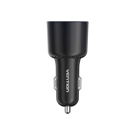 Vention 100W 3 Portlu (2 x Type-C + Usb-A) Hızlı Araç Şarj Cihazı - Siyah