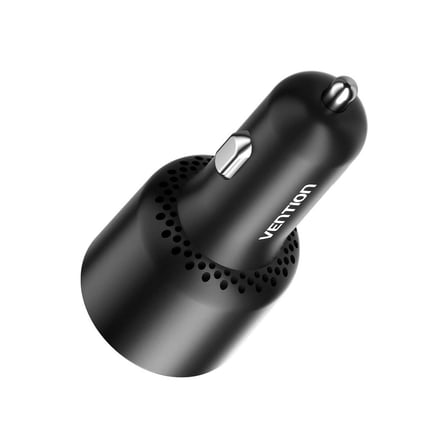 Vention 100W 3 Portlu (2 x Type-C + Usb-A) Hızlı Araç Şarj Cihazı - Siyah