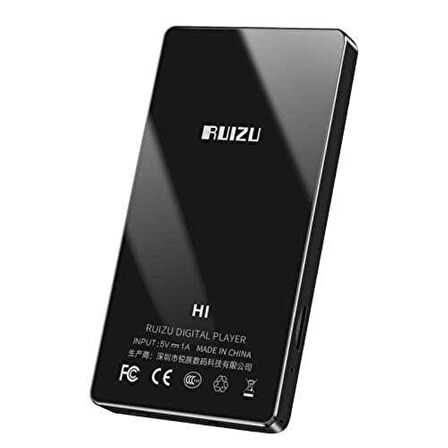 Ruizu H1 Dokunmatik Bluetooth 5.0 MP3 Çalar 8GB