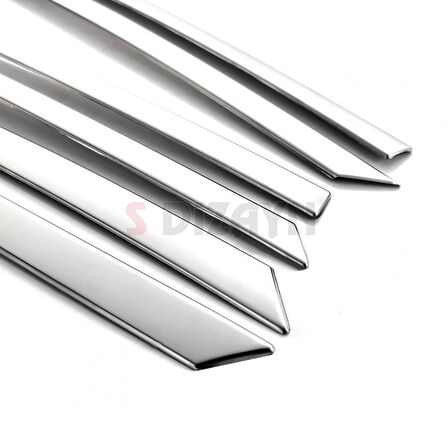 S-Dizayn Peugeot 2008 2 Krom Cam Üst Çıtası 6 Prç 2020 Üzeri