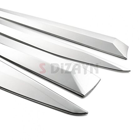 S-Dizayn Peugeot 2008 2 Krom Yan Kapı Çıtası 4 Prç 2020 Üzeri