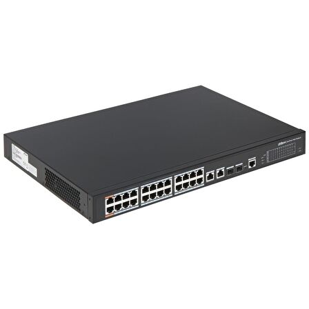 DAHUA 24port 240w FULL PoE PFS4226-24ET-240-V3 Gigabit 2xCombo SFP Yönetilebilir Swich