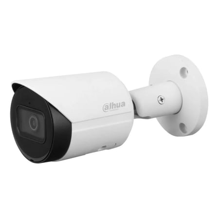 Dahua IPC-HFW2541S-S-0360B, 5Mpix, 3,6mm Lens, H265+, 30Mt Gece Görüşü, Dahili Mikrofon, Bullet IP Kamera
