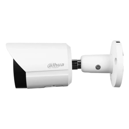 Dahua IPC-HFW2541S-S-0360B, 5Mpix, 3,6mm Lens, H265+, 30Mt Gece Görüşü, Dahili Mikrofon, Bullet IP Kamera