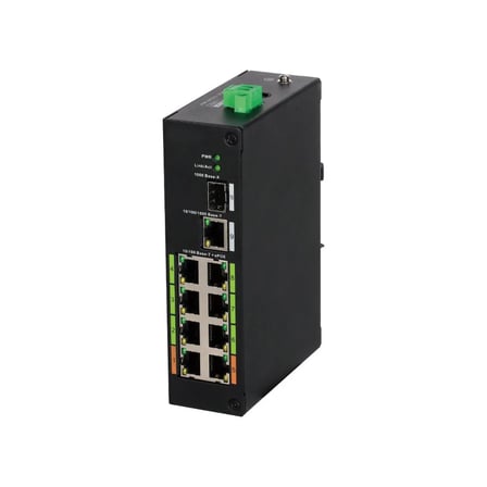 Dahua LR2110-8ET-120 8 Portlu 800mt Uzun Mesafe ePoE Switch