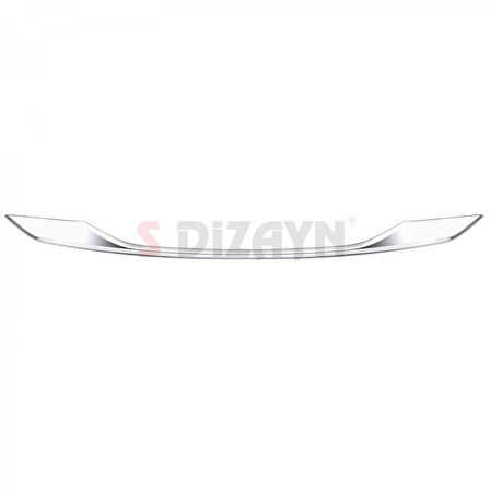 S-Dizayn Peugeot 2008 2 Krom Ön Tampon Çıtası 2020-2023 (Mat Krom)