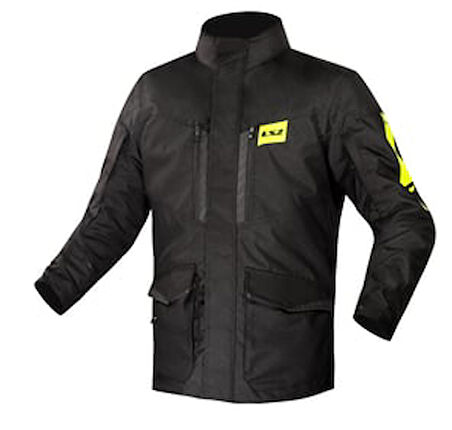  METROPOLIS EVO ERKEK JACKET SİYAH NEON SARI 